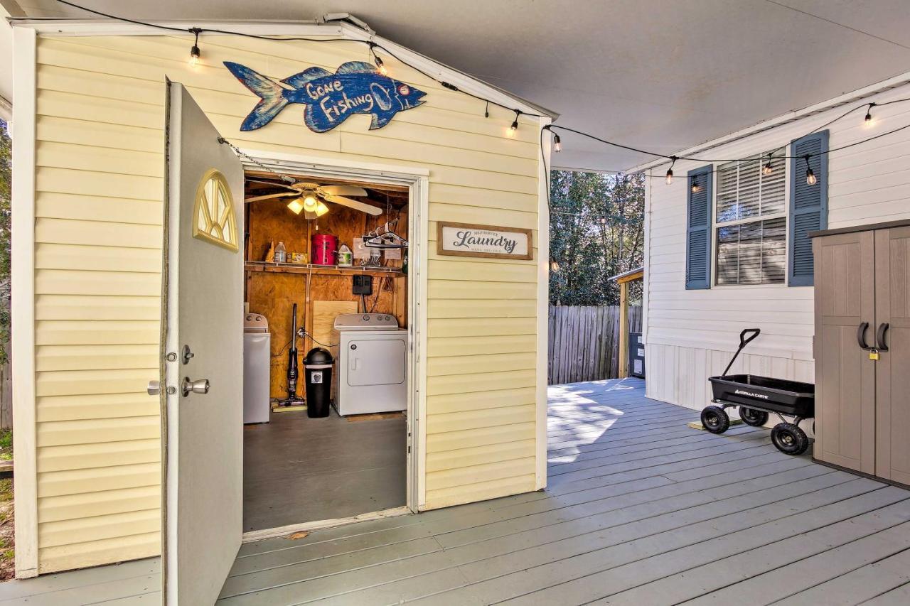 Walk To Beach Miramar Tropical Cabana With Deck! Destin Luaran gambar